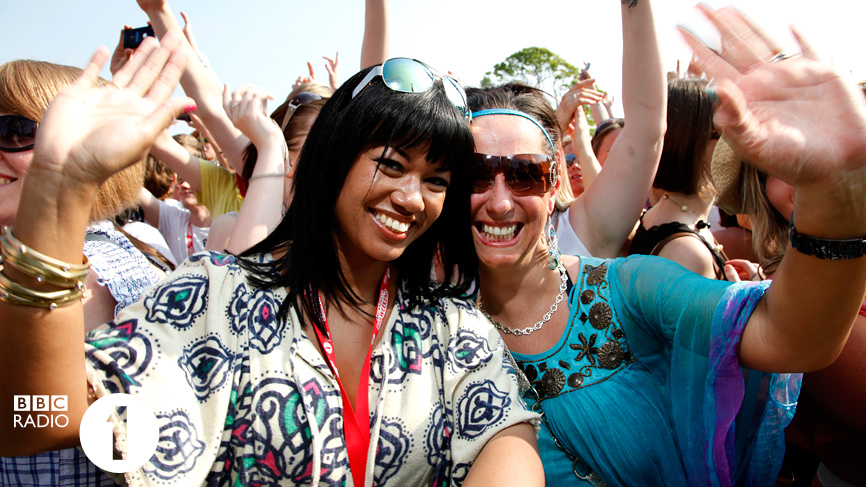 Photos of the Radio 1's Big Weekend audience on Saturday