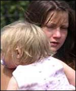 Anna Aston and her daughter