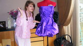 Purple dress... Purple dress...
