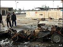 Irak'ta patlama yeri