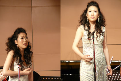 Wang Jiani in action