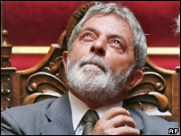 O presidente Luiz Inácio Lula da Silva