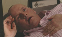 Eddie lying dead