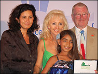 Debbie and Shivani Dawett.