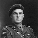 Lt A D Harper 53 Airlanding Light Regiment (RA) Worcestershire Yeomanry, 1945