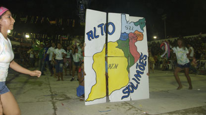 The Carnival bloca banner