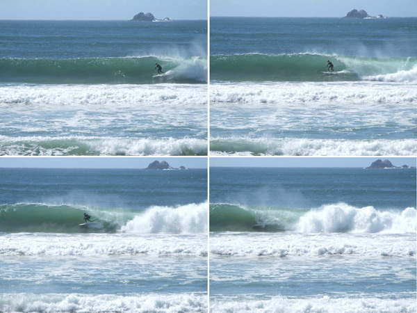 Sweet sequence. Billy, still in Oz, captures his mate Julien on a perfect peeling line. 07