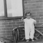July 19th 1941. Brian Whittaker is 18 months old. This photo is taken in Sheffield.