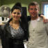 Dermot with session guest Marina & The Diamonds