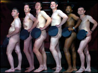 The Full Monty cast by Lucy Taylor