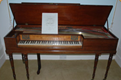 Mr Langshaw's square piano