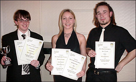 Jason Ham, Beth Swan and Kerri Newell