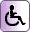 Graphic: wheelchair.