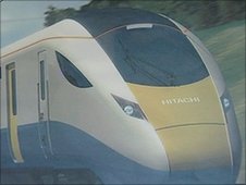 Hitachi express train