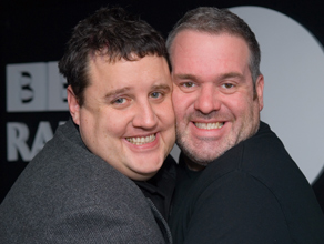 Peter Kaye with Chris Moyles
