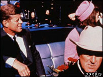 John F. Kennedy, em Dallas, 1963