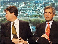 Nick Clegg and Chris Huhne