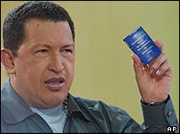 Hugo Chávez, presidente da Venezuela