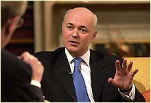 A photograph of Conservative and Unionist Party Leader Iain Duncan Smith.