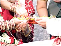 Indian wedding ceremony
