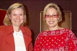 Leila Josefowicz with Martha Kearney