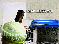 Album cover of "Sweet Petite"- illustrations by Sarah Woods. 