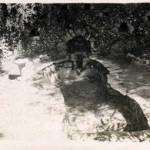 Wine press in the Garden of Gethsemane On leave in Palestine September 1943