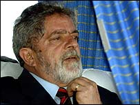 O presidente Lula