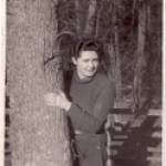 Barbara Beddow in the Timber Corps uniform