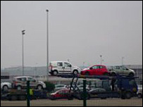 Cars at Poissy