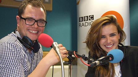 Alan Carr and Nadine Coyle