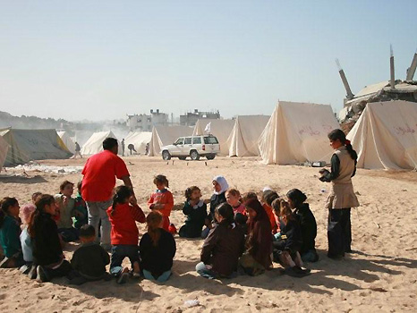 Images from Osama Dabo's report from Gaza