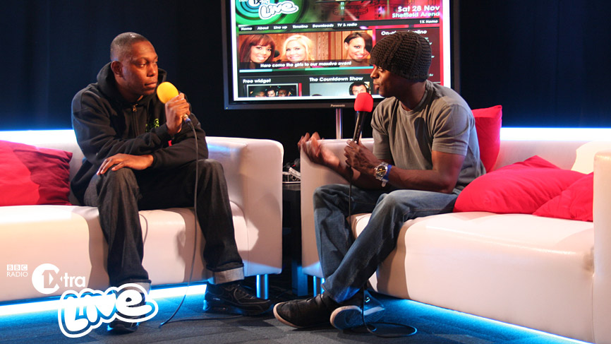 Dizzee Rascal and Trevor Nelson