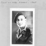 Denis AE Roby after return to the Royal Signals in 1945