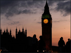 Big Ben in late evening
