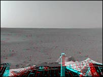 اسپيريت اين دورنمای وسيع سه بعدی را ارسال کرده است