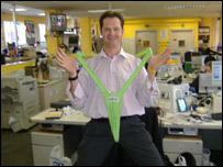 Jeremy in 'man-kini'