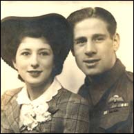Allison's Mum and Dad on their wedding day