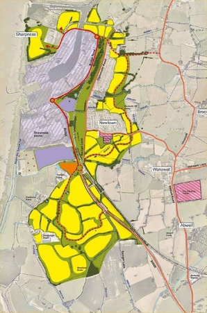 Sharpness new town proposal