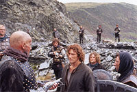 Richard Gere mewn golygfa o First Knight