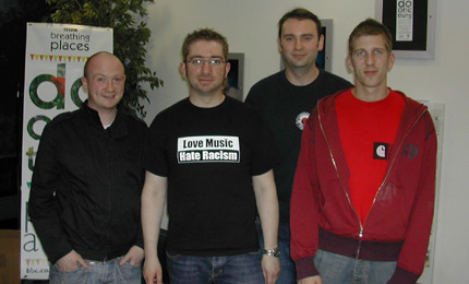 Chadsko - Live in the Nerve Center. Pic Paul Smith