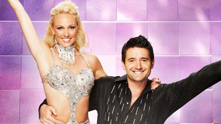 Tom Chambers and Camilla Dallerup