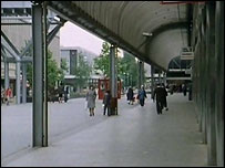 The Brunel Shopping Centre in 1978