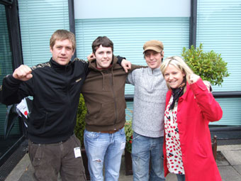 Y Sibrydion yn Ystafell Werdd C2