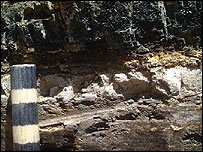 لايه جا مانده از برخورد سنگ آسمانی حاوی عنصر نادر ايريديوم است