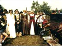 A picture of Corby's pole fair.