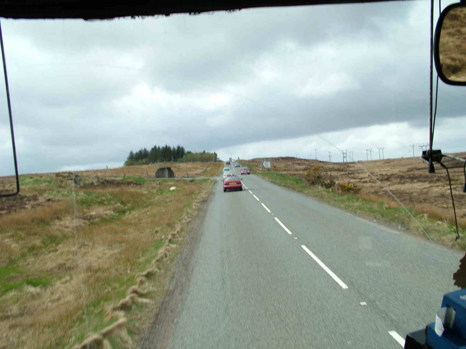 On the Lochs road, near the Grimshader turnoff
