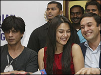 آئی کے پی میں شار رخ اور پریتی