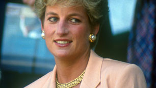 Diana, Princess of Wales at Wimbledon in 1993