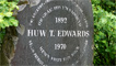 Huw Tom memorial stone